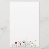 ワイルドフラワーズブライダルシャワーアドバイスfor the Bride (裏面)