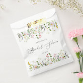 ワイルドフラワーズブライダルシャワー フェイバーバッグ (封をした状態)