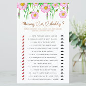 ワイルドフラワーズベビーイン開花ママまたはパパベビーゲーム