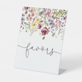 ワイルドフラワーズベビー開花ベビーシャワー特典 台座サイン