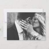 ワイルドフラワーズボタニカル庭園の結婚式写真 サンキューカード (裏面)