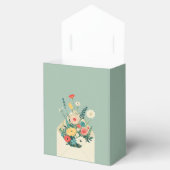 ワイルドフラワーズボタニカル庭園の結婚式 フェイバーボックス (オープン)