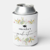 ワイルドフラワーズボホエンゲージメントパーティー紙ナプキンス 缶クーラー (缶正面)
