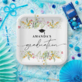 ワイルドフラワーズボホ卒業パーティー ペーパープレート (パーティー)