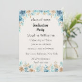 ワイルドフラワーズ卒業パーティー招待状 招待状 (スタンド正面)