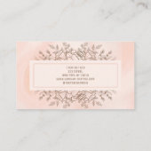 ワイルドフラワーズ名刺 名刺 (裏面)