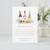 ワイルドフラワーズ応援ワインボトル結婚ズ詳細 エンクロージャーカード (スタンド正面)