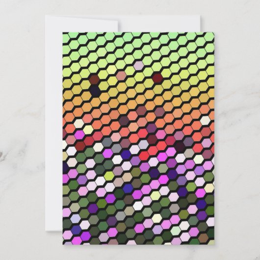 ワイルドフラワーズ招待状 (正面)