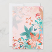 ワイルドフラワーズ招待状 招待状 (裏面)