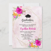 ワイルドフラワーズ春卒業招待状 招待状 (正面)