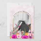 ワイルドフラワーズ春卒業招待状 招待状 (裏面)