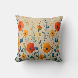 ワイルドフラワーズ春 クッション