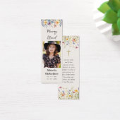 ワイルドフラワーズ正祈りの言葉メモリアルブックマーク (デスク)