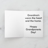 ワイルドフラワーズ祖父母デイカード(大プリント) カード (内部)