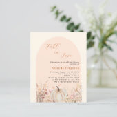 ワイルドフラワーズ秋ラブカボチャ予算ブライダルシャワー (スタンド正面)