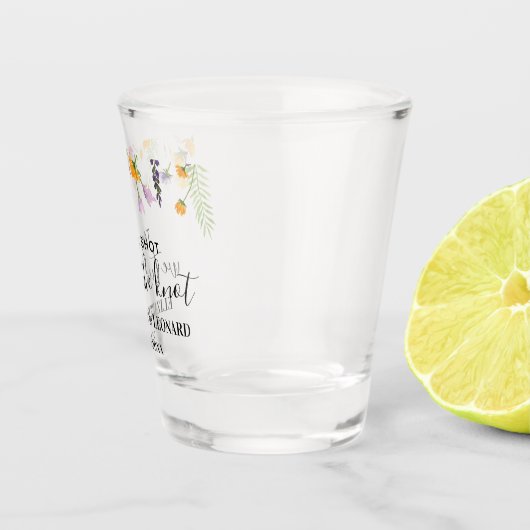 ワイルドフラワーズ結婚式の引き出物が一発 ショットグラス (右)