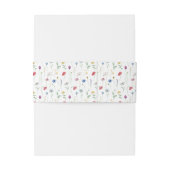 ワイルドフラワーズ結婚式招待状ベリーバンド 招待状ベリーバンド (裏面例)