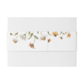 ワイルドフラワーズ結婚式招待状ベリーバンド 招待状ベリーバンド (裏面例)