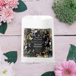 ワイルドフラワーズ蝶メモリアルシードパケット フェイバーバッグ