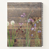 ワイルドフラワーズ ウッド キッチン ツール ファミリー レシピ ノートブック (裏面)