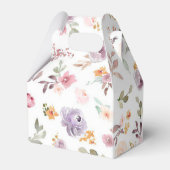 ワイルドフラワーズ エレガント ブライダルシャワー フェイバーボックス (裏面サイド)