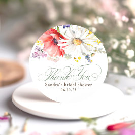 ワイルドフラワーズ サンクス ラウンドシール