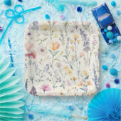 ワイルドフラワーズ フラワーリング ペーパープレート (パーティー)