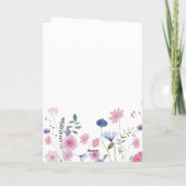 ワイルドフラワーズ ホーリークロス サンキューカード (裏面)