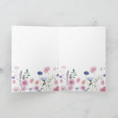 ワイルドフラワーズ ホーリークロス サンキューカード (内部)