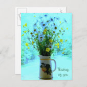 ワイルドフラワーズ 想いを込めて ポストカード (正面/裏面)