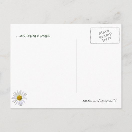 ワイルドフラワーズ 想いを込めて ポストカード (裏面)