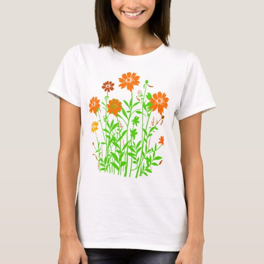 ワイルドフラワーズ-79156 Tシャツ (正面)