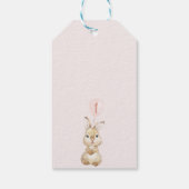 ワイルドフラワーソファニー誕生日サンキューユユーラベル ギフトタグ (裏面)