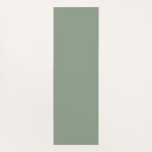 ワイルドフラワーダスティージュセージフローラグリーン ヨガマット (裏面)