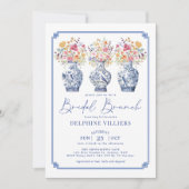 ワイルドフラワーチノワセリーポリーズブライダルブランチ 招待状 (正面)