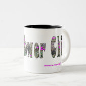 ワイルドフラワーチャイルドマグカップ ツートーンマグカップ (正面右)