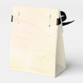 ワイルドフラワーティーパーティーのブライダルシャワー フェイバーボックス (裏面サイド)