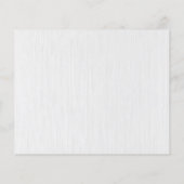 ワイルドフラワーティーパーティーブライダルシャワーレシピカード (裏面)