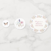 ワイルドフラワーティーパーティーブライダルシャワー写真 コンフェッティ (正面)