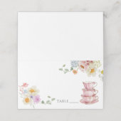 ワイルドフラワーティーパーティー名札 プレイスカード (外部開封)