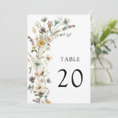 ワイルドフラワーテーブル番号 (スタンド正面)