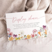 ワイルドフラワーディスプレイシャワーブライダルラブin開花 エンクロージャーカード