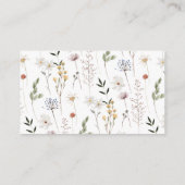 ワイルドフラワーディスプレイシャワー エンクロージャーカード (裏面)
