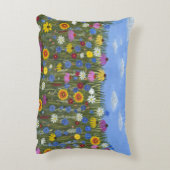 ワイルドフラワーデイジー アクセントクッション (裏面(縦))