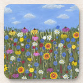 ワイルドフラワーデイジー コースター (正面)