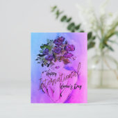 ワイルドフラワードリームフラットノートカード (スタンド正面)