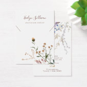 ワイルドフラワーネックレス表示カード (デスク)