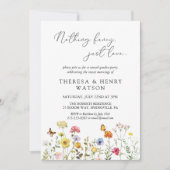 ワイルドフラワーノーエロファンシーペメント披露宴 招待状 (正面)