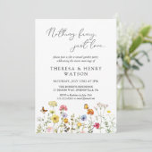 ワイルドフラワーノーエロファンシーペメント披露宴 招待状 (スタンド正面)