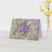 ワイルドフラワーノートカード カード (黄色い花)